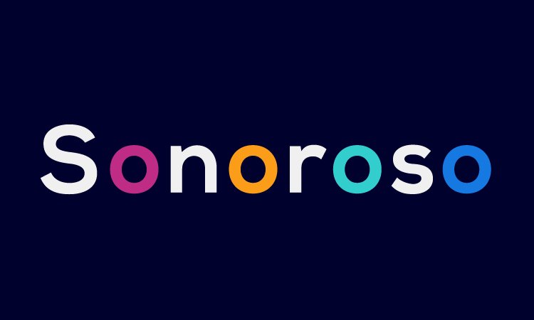 Sonoroso.com - Creative brandable domain for sale